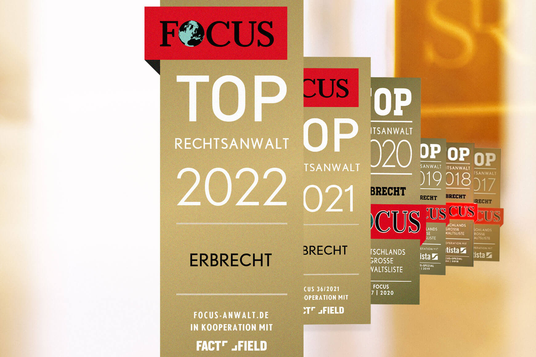 2022 Schuhmann Rechtsanwälte ausgezeichnet von FOCUS